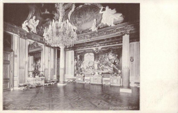 Stockholmer Schloss Vorderseite