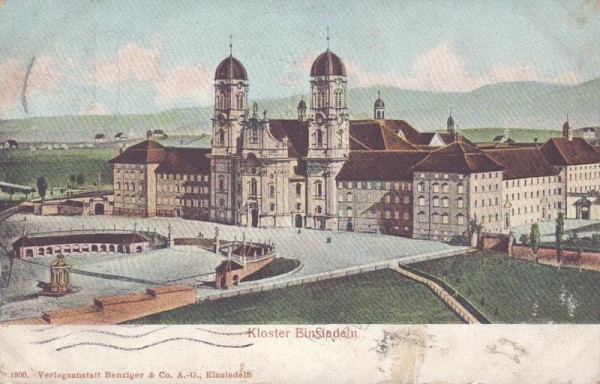Kloster- Einsiedeln Vorderseite