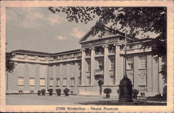 Winterthur - Neues Museum Vorderseite