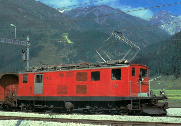 Furka-Oberalp-Bahn Vorderseite