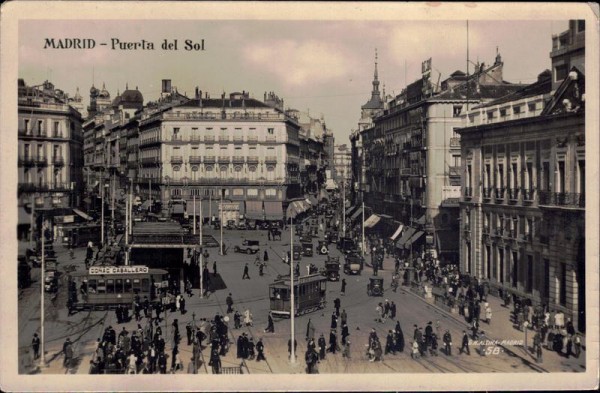 Madrid-Puerta del Sol Vorderseite