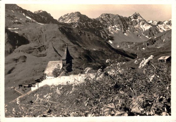 Arosa. Sommer am Bergkirchli. 1946 Vorderseite
