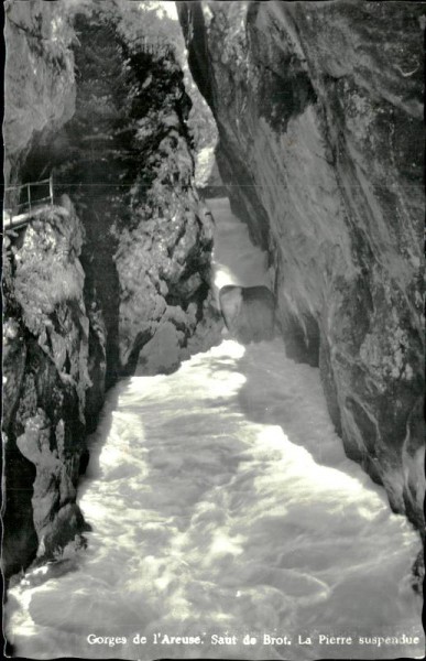 Aareschlucht/Gorges de l'Aar Vorderseite