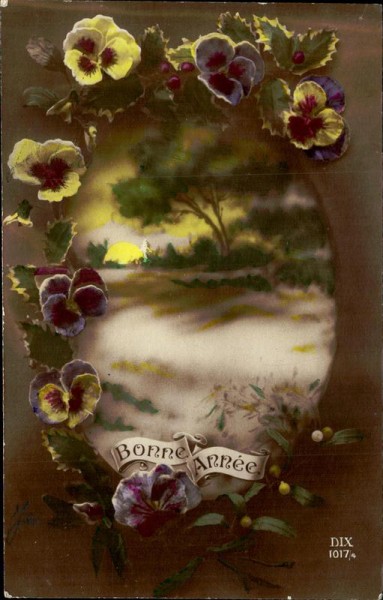 Bonne Année Vorderseite