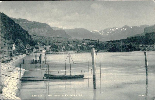 Brienz am See und Panorama Vorderseite