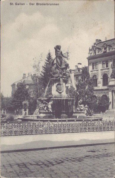 St. Gallen, Broderbrunnen