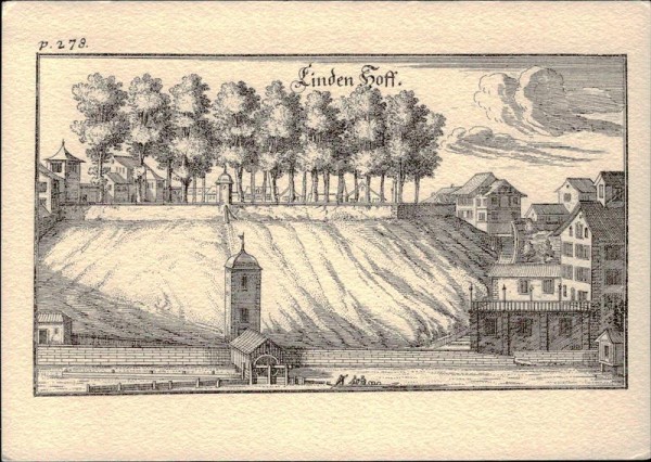 Zürich, Lindenhof Vorderseite