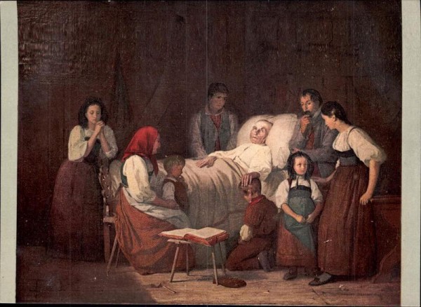 C. Girardet, La Bénédiction paternelle Vorderseite