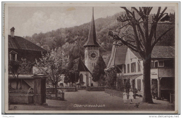 Oberdiessbach mit Kirche