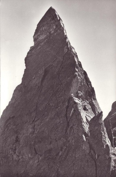 Jägigrat, Grosser Gendarm, Welssmieshütte ob Saas-Grund Vorderseite
