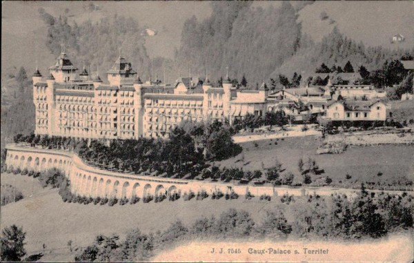 Caux-Palace Vorderseite