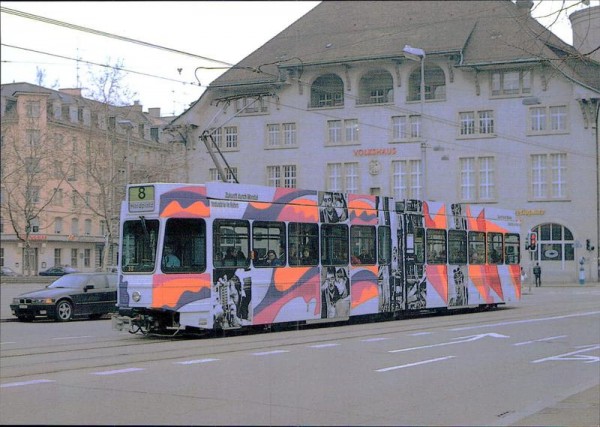 Industrie-Tram, Zürich Vorderseite