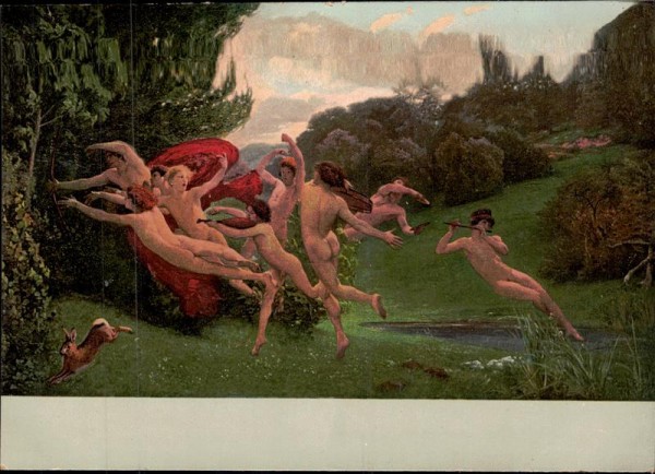 Les zéphirs d'un beau soir, Paul Robert Vorderseite