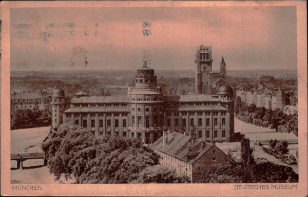 München - Deutsches Museum Vorderseite