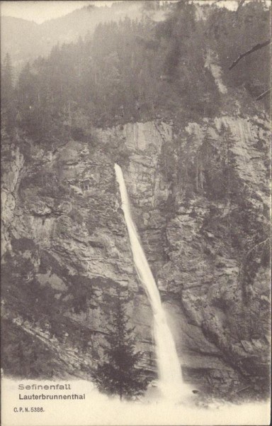Lauterbrunnenthal - Sefinenfall Vorderseite