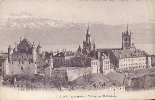 Lausanne - Chateau et Cathedrale