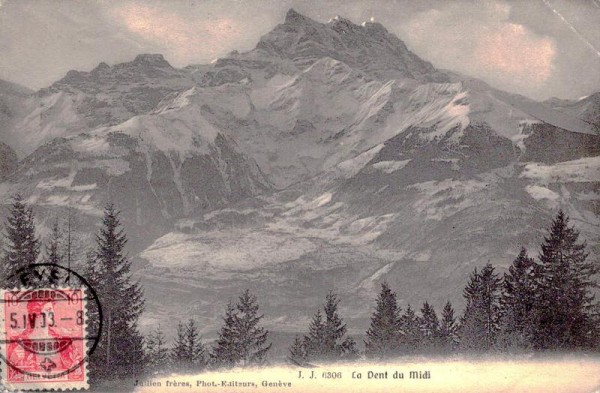 La dent du Midi Vorderseite