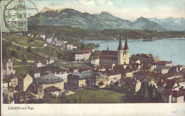 Luzern mit Rigi