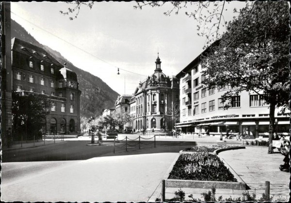 Chur.  Postplatz Vorderseite