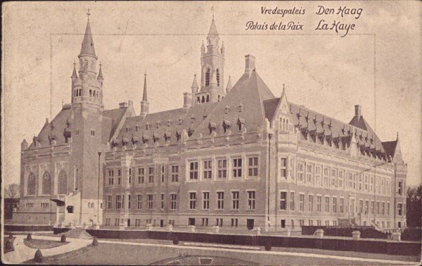 Den Haag, Vredespaleis