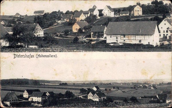 Dietershofen, Hohenzollern Vorderseite