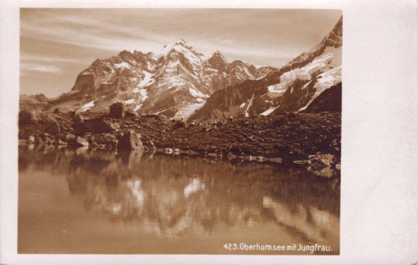 Oberhornsee mit Jungfrau