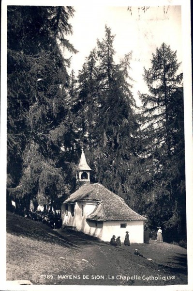Mayens de Sion, La Chapelle Catholique Vorderseite