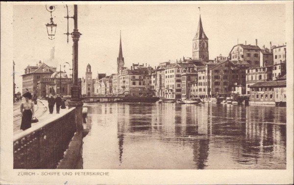 Zürich, Schipfe und Peterskirche