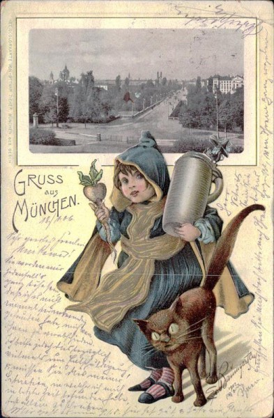 Gruss aus München Vorderseite