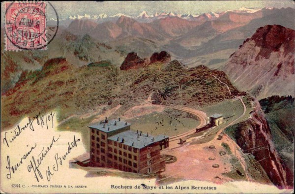 Rochers de Naye Vorderseite
