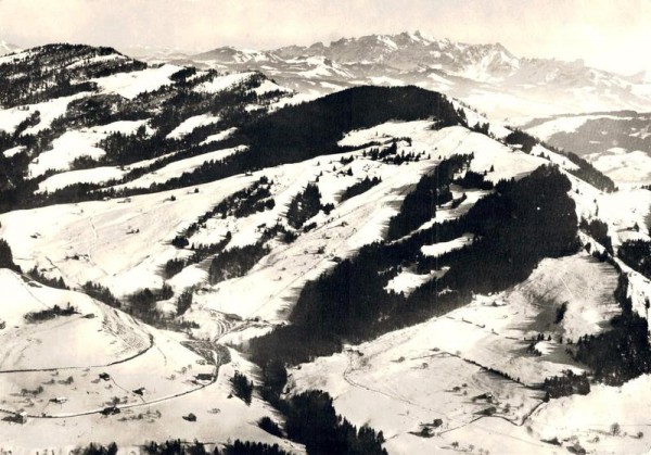 Skigebiet Atzmänig - Goldingen. Vorderseite