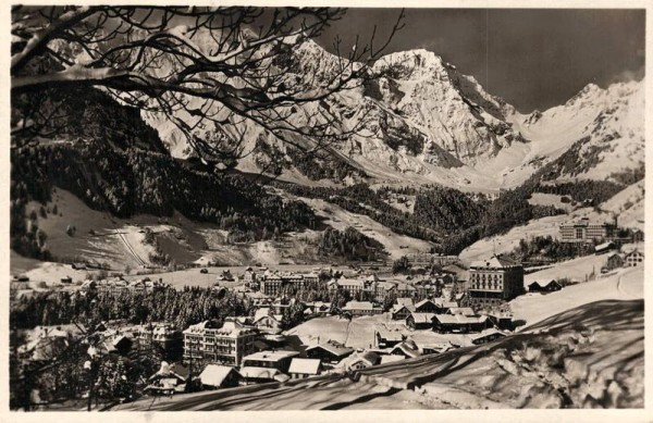 Engelberg gegen Juchlipass. 1935 Vorderseite