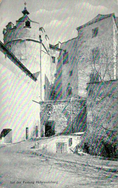 Auf der Festung Hohensalzburg Vorderseite