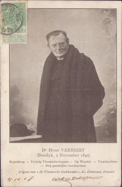 Dr. Hugo Verriest, Deerlyk Vorderseite