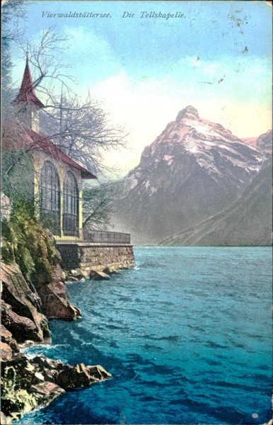 Vierwaldstättersee/Die Tellskapelle Vorderseite