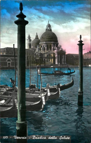 Venezia, Basilica della Salute Vorderseite