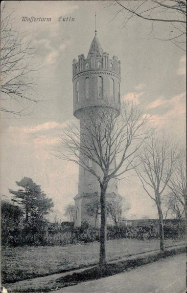 Eutin, Wasserturm Vorderseite