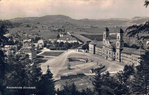 Klosterkirche Einsiedeln Vorderseite