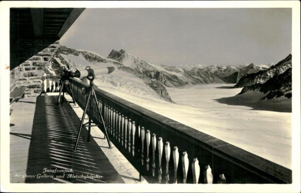 Jungfraujoch Vorderseite