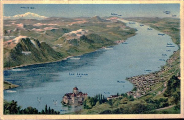 Lac Léman Vorderseite