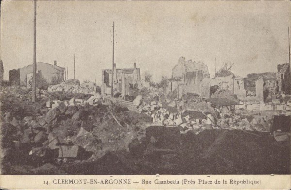 Clermont-en-Argonne, Rue Gambetta