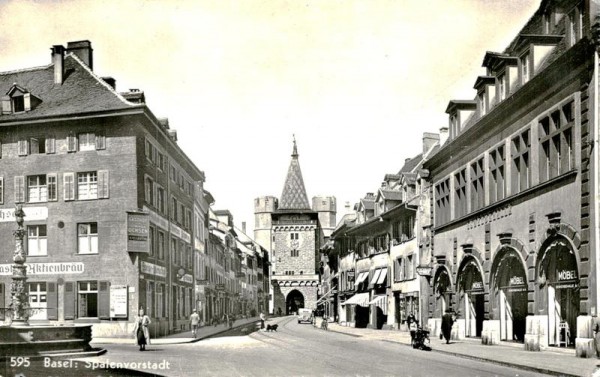 Basel, Spalenvorstadt Vorderseite