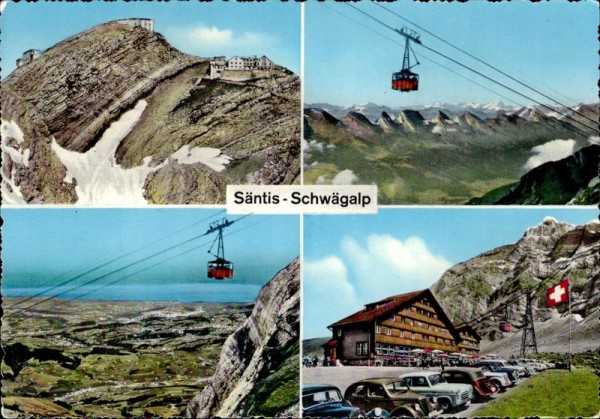 Säntis, Schwägalp Vorderseite