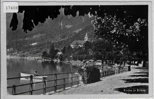 Kirche in Brienz - animee belebt Fischer