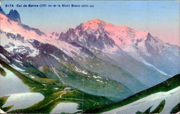 Col de Balme Vorderseite