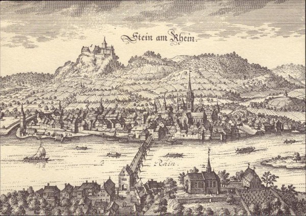 Stein am Rhein, nach Merian Vorderseite