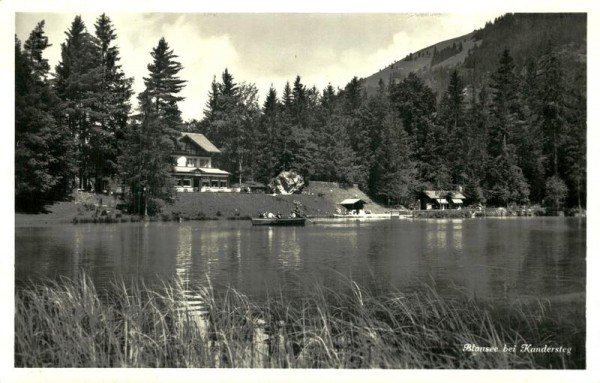 Blausee bei Kandersteg Vorderseite