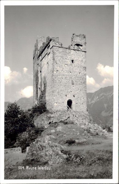 Ruine Wartau Vorderseite