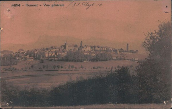 Romont, Vue générale Vorderseite