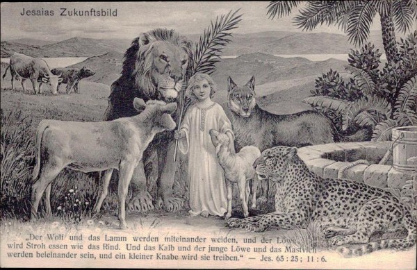 Jesaias Zukunftsbild Vorderseite